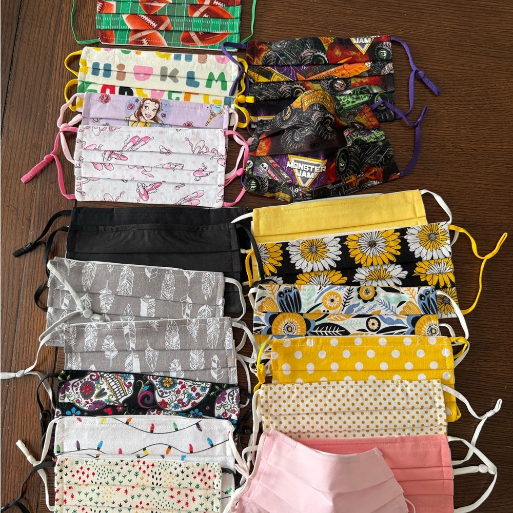 Vibrant Kids Face Mask Collection